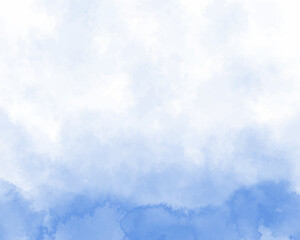 Abstract colorful watercolor for background. Digital art painting. Design for your date, postcard, banner, wedding invitation card