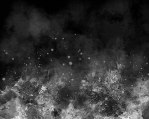 Abstract colorful watercolor for background. Digital art painting. Design for your date, postcard, banner, wedding invitation card