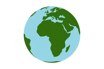 Fototapeta premium Global world map illustration showing continents and oceans isolated on black