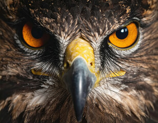 Eagle's head, close-up