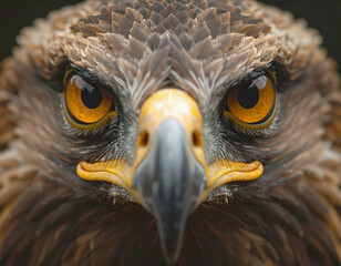 Eagle's head, close-up