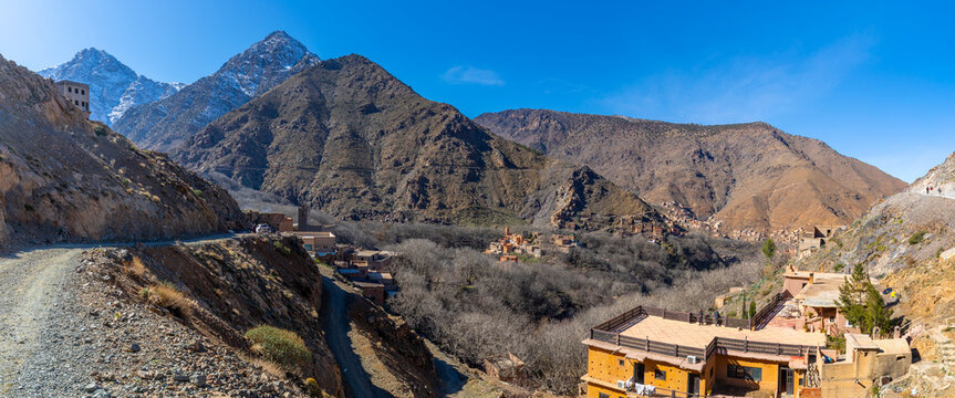 Treking Area near Imlil, Al Haouz Province, Marrakesh-Safi, Atlas Mountains, Morocco