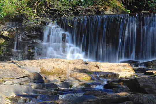 Aberdulais Waterfalls, Neath Valley, South Wales