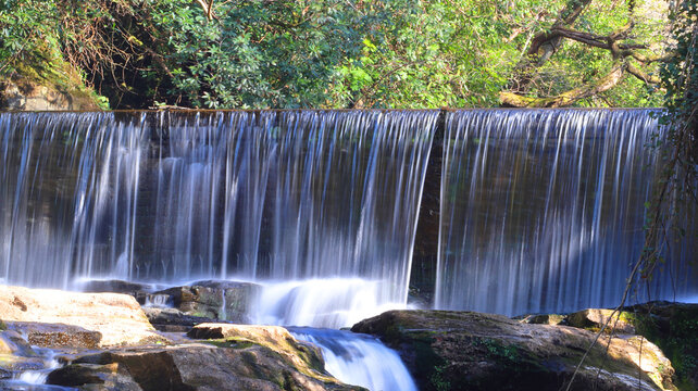 Aberdulais Waterfalls, Neath Valley, South Wales
