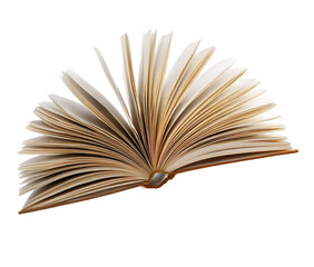 Open book with turning pages in a bright light education concept reading material library abstract learning knowledge inspiration paper pages literature story information