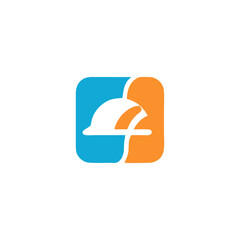 flat icon with shadow