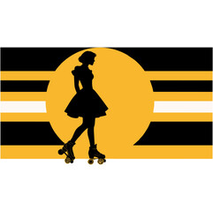 logo vector of a girl