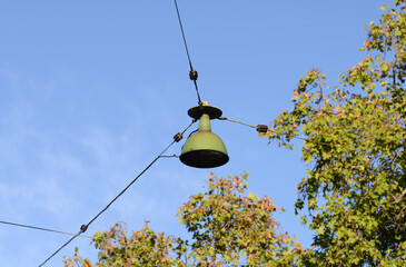 Melboune  single green Ssreet light  - Australia