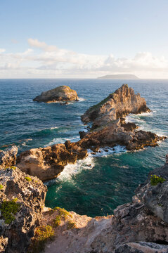 Pointes des Colibris (Colibris cape), Pointe des Chateaux, Grande-Terre, Guadeloupe