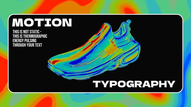 Heatmap Motion Typographic Scene 02