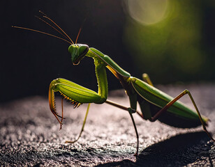 Mantis, close-up