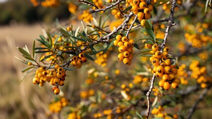 Sea Buckthorn: Nutrient-Dense Berry with Antioxidants, Vitamins & Omega-3. Used in Juices, Oils, Supplements. Supports Immunity, Skin Health. Organic, Wild-Harvested Options for Daily Wellness.