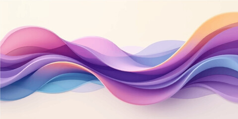 An abstract colorful wave design with a futuristic motion and light pattern