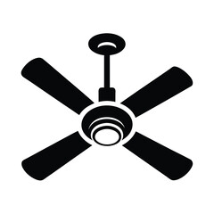 Obraz premium smart ceiling fan icon