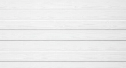 Clean white wooden background made of horizontal planks, minimalist wood texture for modern design,...