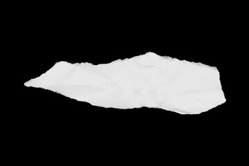 Ripped Torn Paper Overlay on Black | Realistic Edge Effect