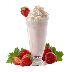 Strawberry Dream Creamy Delight with Fresh Berries and Whipped Topping