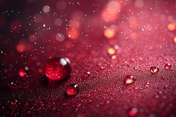 Abstract wallpaper, rainy water drops modern technology innovation generative AI