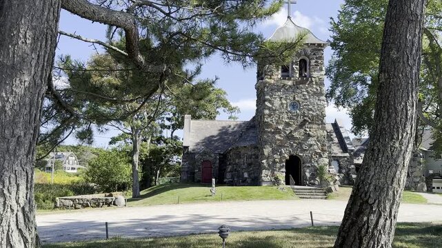 Exterior of St. Ann's Church, Kennebunkport, Maine