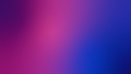 Deep blue purple magenta pink fuchsia violet abstract background. Color gradient ombré blend. Smooth blur haze transition. Bright neon glow shimmer shine. Rich vibrant saturated tones. Subtle noise 