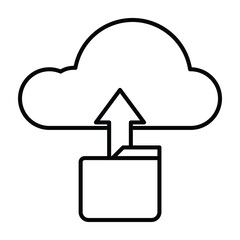 Cloud storage Icon