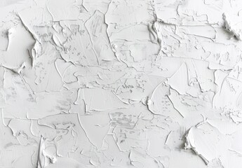 Close-up view of a textured white surface with irregular, swirling patterns and varying shades of off-white, creating a dynamic and somewhat chaotic visual