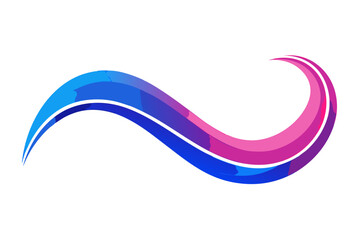 Modern abstract digital background featuring vertical ripple wave patterns in soft blue, purple, and pink gradient tones. Perfect for use in graphic design, web design, presentations, wallpapers, digi