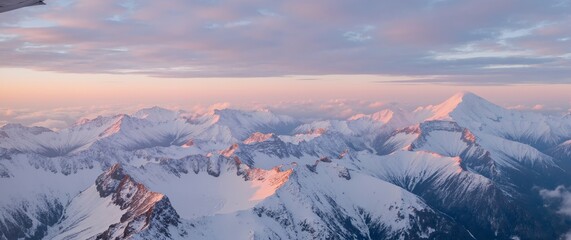 sunrise over the mountains