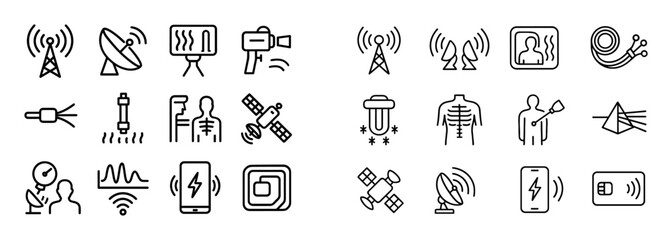 Minimalist Line Icons Collection
