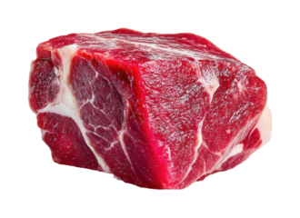 Preparing fresh beef cuts kitchen food PNG, cut out, isolated on transparent background