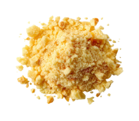 Baking crumble mix kitchen food preparation home PNG, cut out, isolated on transparent background