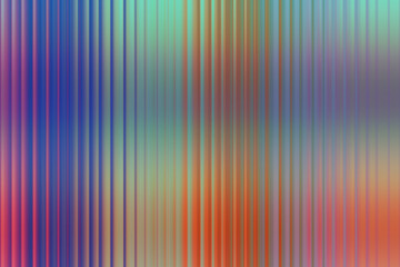 Abstract vertical stripes of blended colors