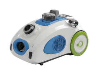 Vacuum cleaner model product PNG, cut out, isolated on transparent background