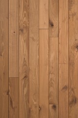 Fototapeta premium Natural light highlights the warm tones and wood grain of a light oak plank flooring.