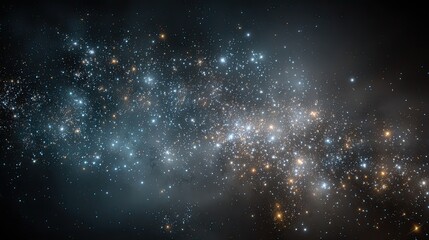 Obraz premium Cosmic tapestry of stars and nebulae