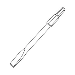 concrete chisel icon