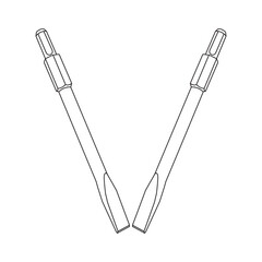 concrete chisel icon