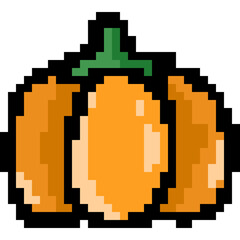 Fototapeta premium Pixel Halloween Icons Set | Cute Spooky Clipart Pack