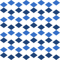 blue gray diamond repeat horizontal strip pattern, checkerboard, replete image design for fabric printing