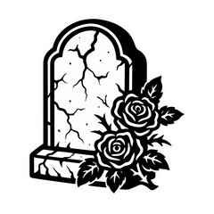 haunted-mirror-with-ghostly (3000 x 3000 px) - tombstone-with-crack