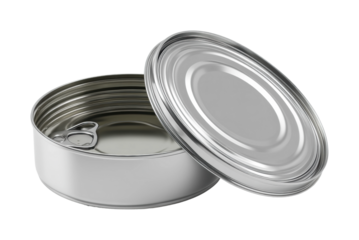 Canned food storage options kitchen product images bright PNG, isolated on transparent background