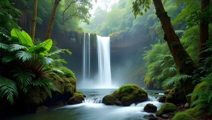 waterfall in the forest