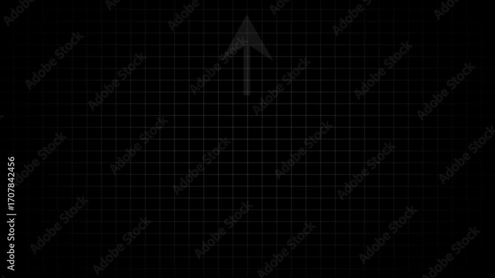 Poster arrow loop animation up direction concept. arrow icon concept. arrow direction sign animation. up di