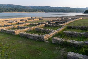 Aquis Querquennis archaeological site in Ourense, Galicia, Spain