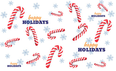 christmas candy cane background