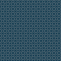Seamless Geometric Pattern with Blue Gradient Background – Abstract Textile and Wallpaper Design