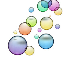 abstract background with bubbles