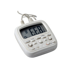 Greenhouse CO2 Controller Isolated on White Background