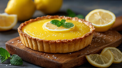 手作りレモンタルト / Handmade Lemon Tart