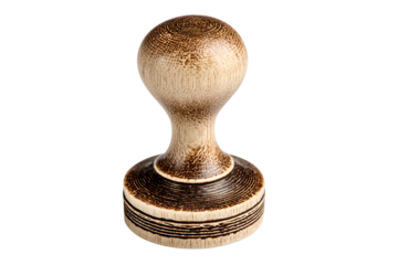 Wooden Stamp Authentic Craftsmanship Vintage Design